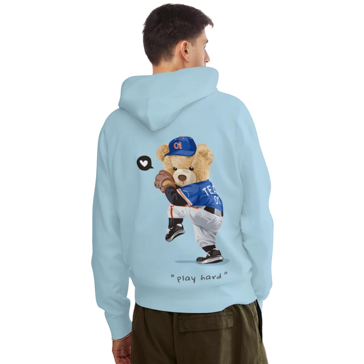 Amazon.co.jp: 熊 熊柄 くま 野球 かわいい 可愛い アニメ ジャージ